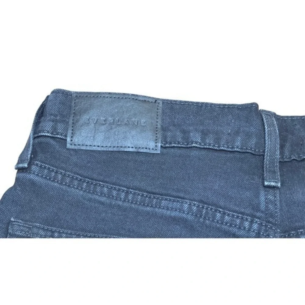Everlane Denim The Original Cheeky‎ Jean Black High Rise Scandi Capsule Wardrobe